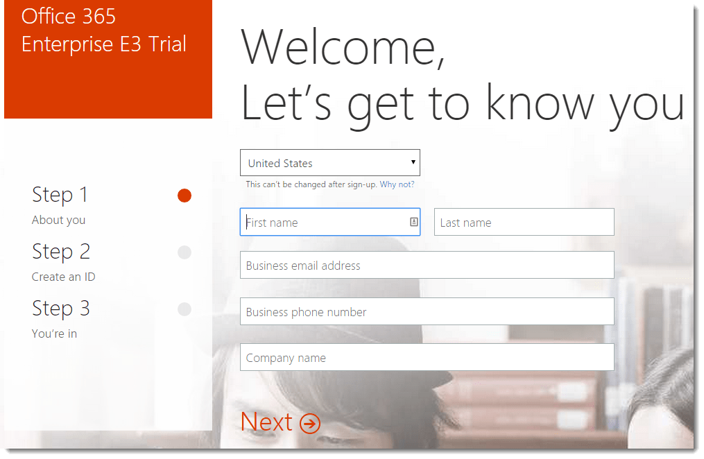 Cloud School Docs - Office 365 trial -