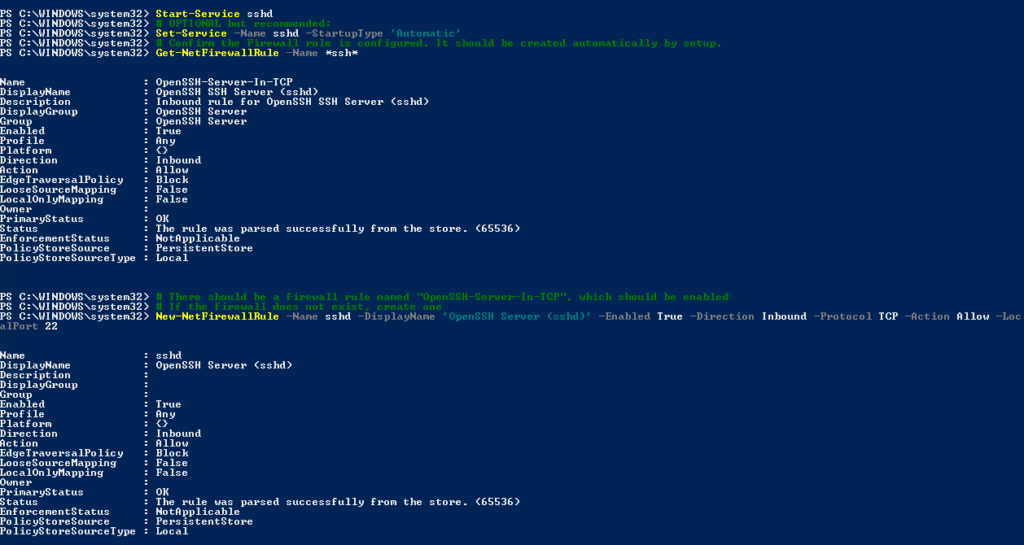 How to configure OpenSSH in Windows 2 Cloud School Docs - image 6 -