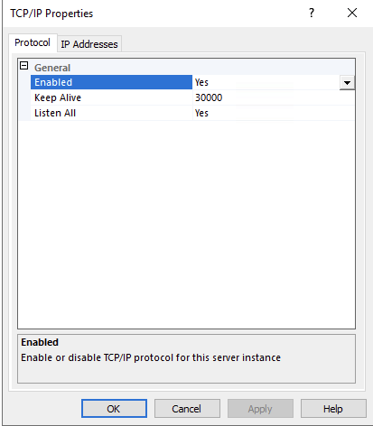 Cloud School Docs - image 8 - Cannot edit TCP port configuration in SQL Server Configuration Manager