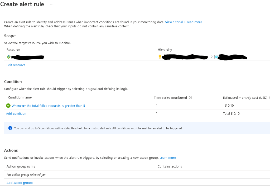 How to configure Azure monitoring and alerting baselines 13 Cloud School Docs - image 30 -