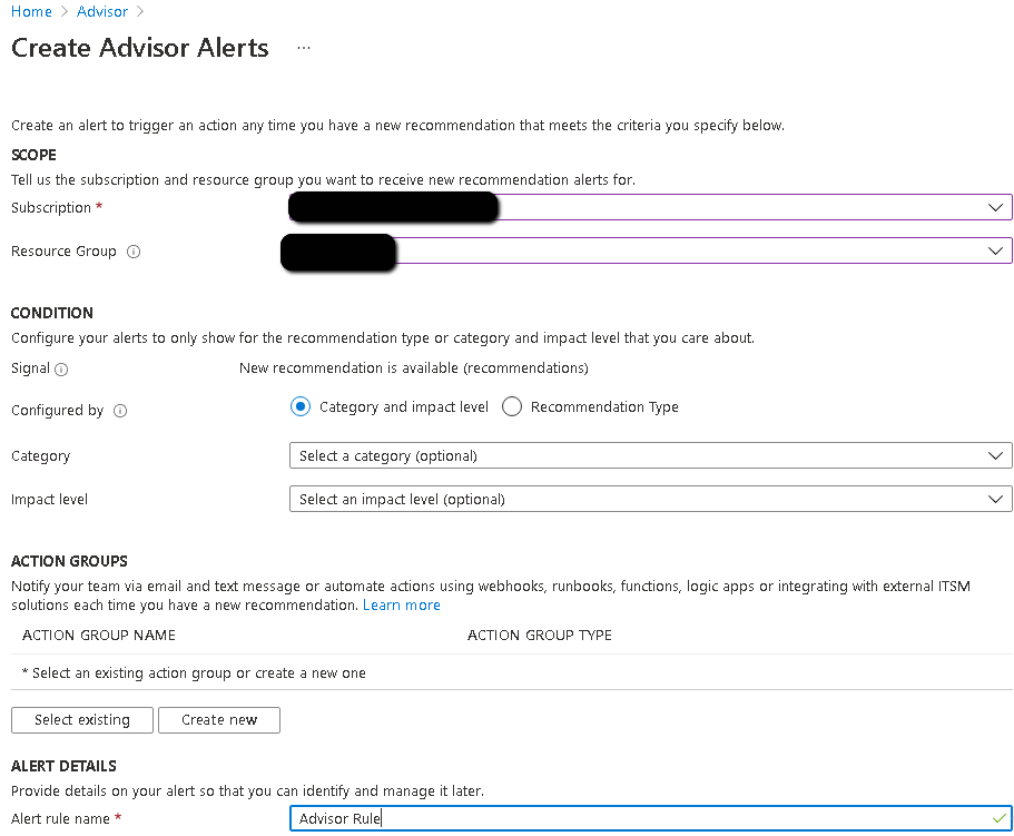 How to configure Azure monitoring and alerting baselines 15 Cloud School Docs - image 32 -