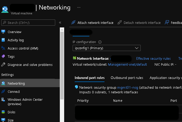 How to enable Azure VM direct RDP management over the Internet 4 Cloud School Docs - image 19 -