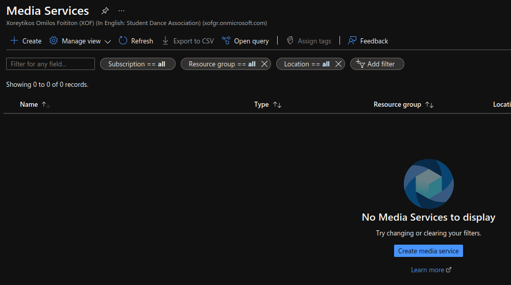 Cloud School Docs - azuremediaservice1 1 -