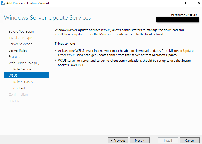 How to configure a WSUS standalone server 2 Cloud School Docs - image 31 -