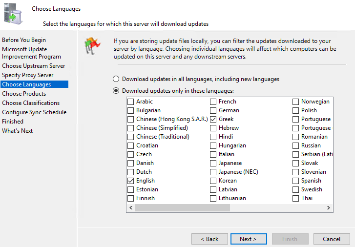 How to configure a WSUS standalone server 11 Cloud School Docs - image 43 -