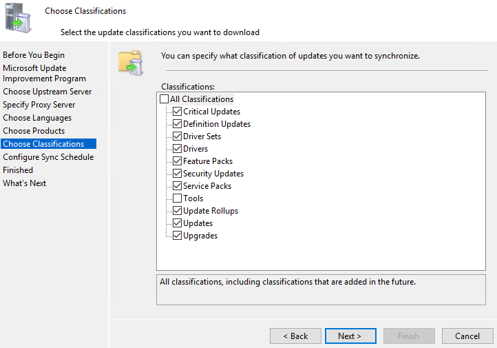 How to configure a WSUS standalone server 13 Cloud School Docs - image 45 -