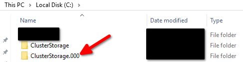 Cluster Shared Volumes root directory 'C:ClusterStorage' already exists 2 Cloud School Docs - image 20 -
