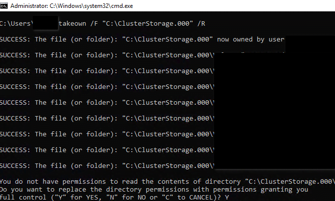 Cluster Shared Volumes root directory 'C:ClusterStorage' already exists 4 Cloud School Docs - image 21 -