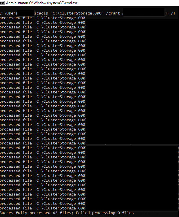 Cluster Shared Volumes root directory 'C:ClusterStorage' already exists 5 Cloud School Docs - image 23 -