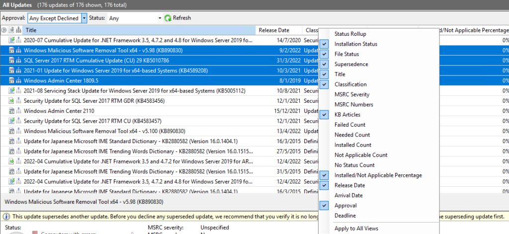 How to configure a WSUS standalone server 18 Cloud School Docs - image 35 -