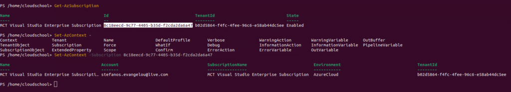 How to connect to Azure management tools 7 Cloud School Docs - image 10 -