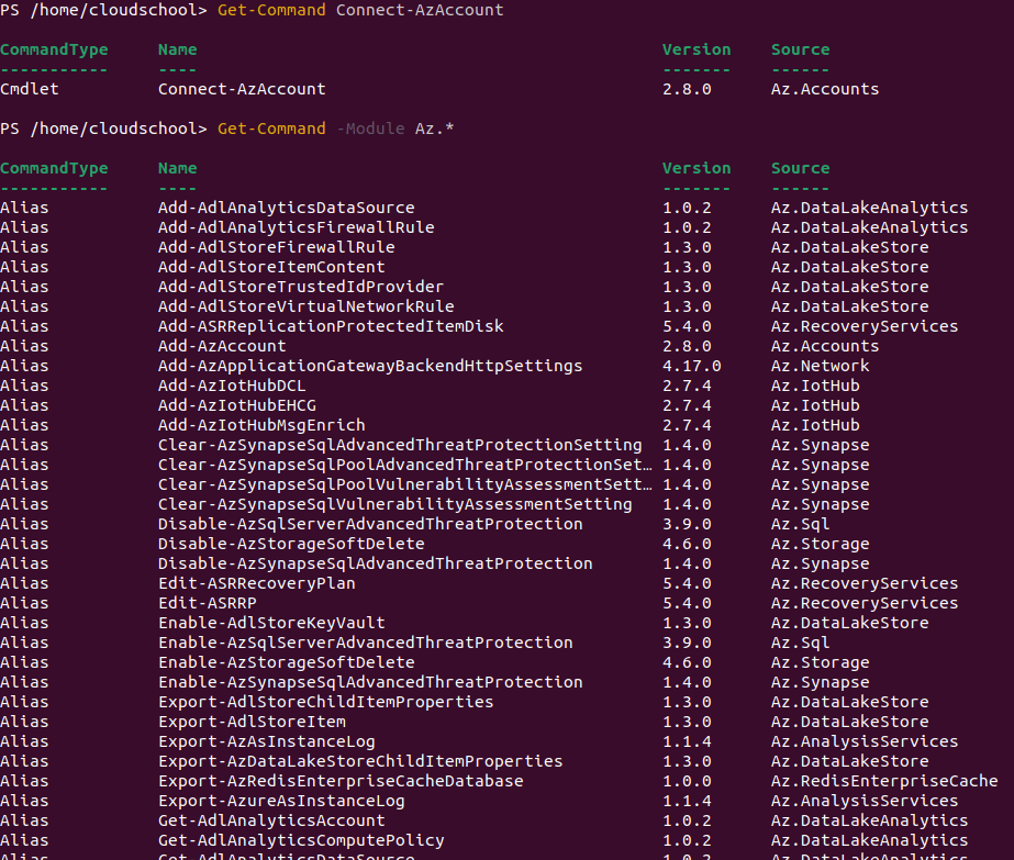 How to connect to Azure management tools 3 Cloud School Docs - image 11 -