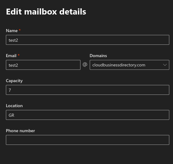How to create resource mailboxes and Sharepoint sites in Microsoft 365 admin center 4 Cloud School Docs - image 3 -