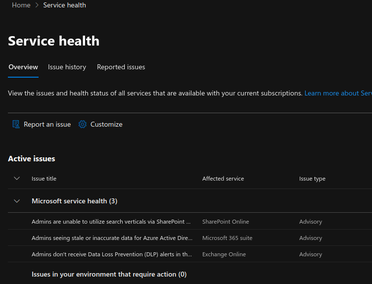 How to monitor Microsoft 365 service health status 1 How to monitor Microsoft 365 service health status