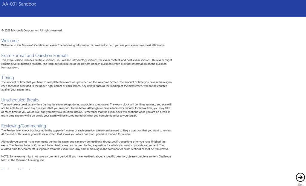 How to run the Microsoft certification exam sandbox 3 Cloud School Docs - image 90 -