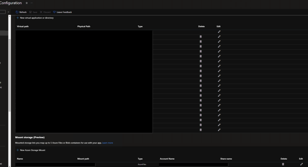 How to mount Azure Storage as a local share in Azure App Service 2 Cloud School Docs - image 2 -