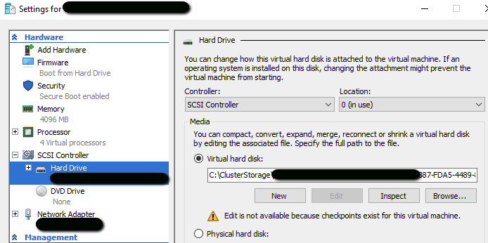 How to merge Hyper-V checkpoints