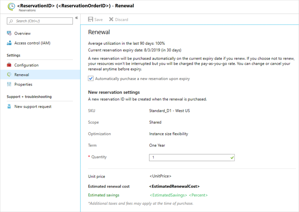 Azure Reservations
