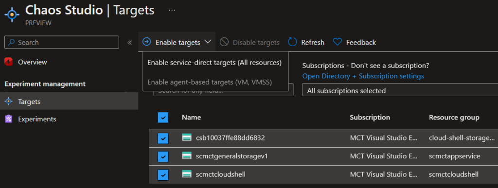 Azure cloud infrastructure and application testing