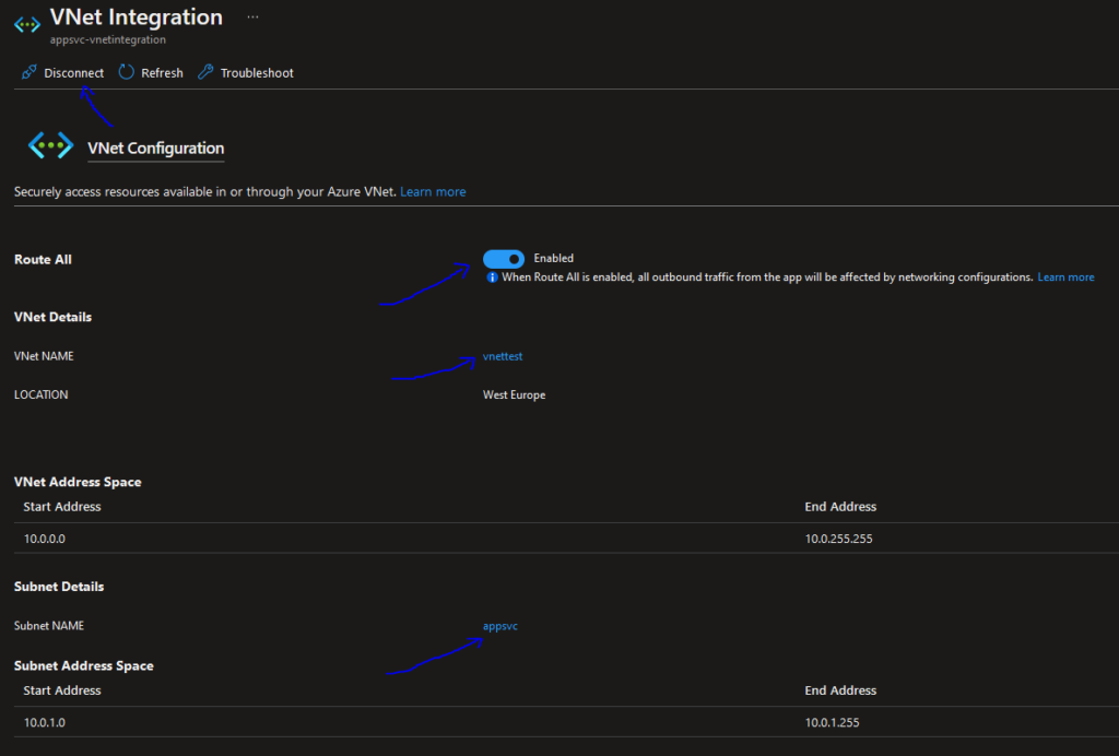 How to integrate Azure App Service with Azure Virtual Network 4 Cloud School Docs - image 22 -