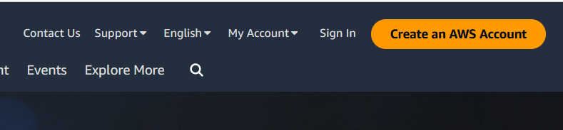 How to create an Amazon Web Services account