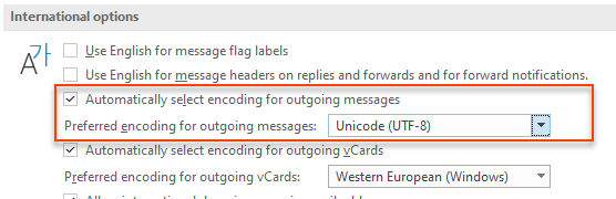 Strange characters in Outlook read receipts 3 Cloud School Docs - image 9 -