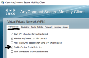 Cisco AnyConnect VPN error 2