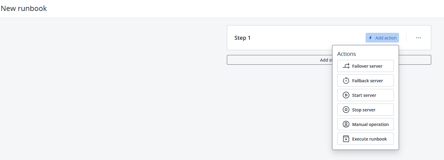 Cloud School Docs - Acronis DR 10 Runbooks high level steps -